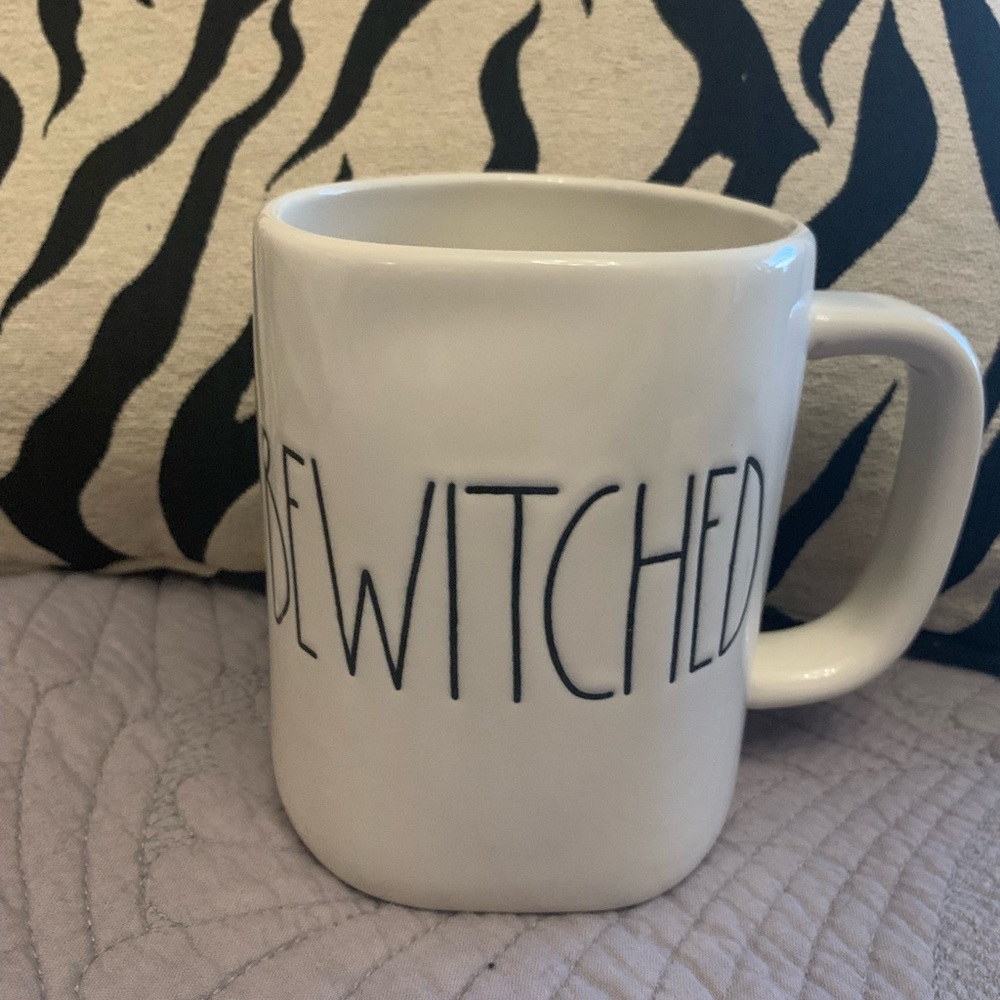 Rae Dunn Bewitched mugCanadian limited edition discontinued rare white interior